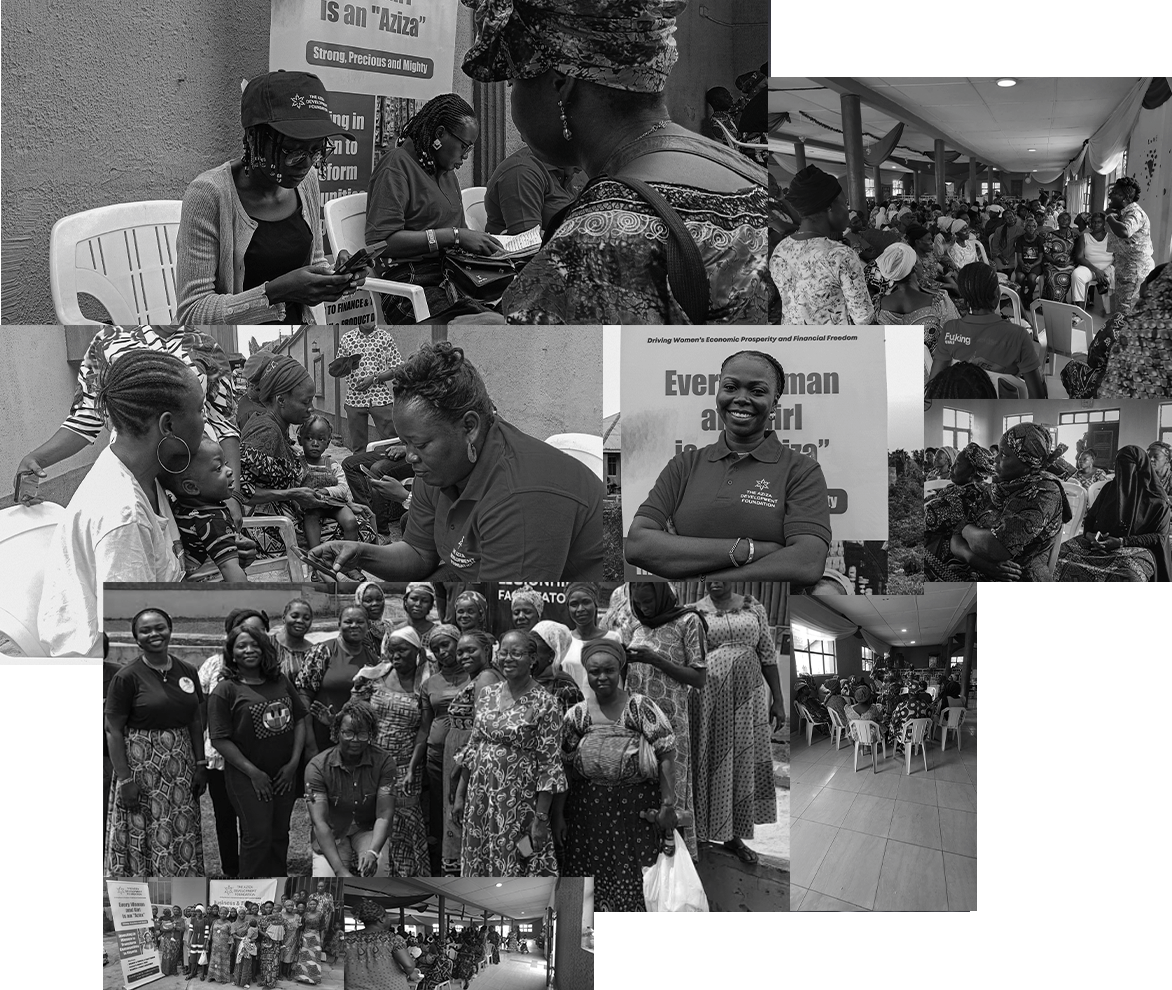 Aziza Development Foundation - committed to helping low-income girls, women, and female nano and micro-entrepreneurs in Africa